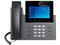 Telefono IP Grandstream GXV3450, 16 líneas SIP, Pantalla Multi Touch de 5
