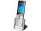 Teléfono GrandStream portátil empresarial, conectividad a la red VoIP vía WiFi.