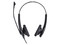 Audífonos Profesionales Jabra Biz 1500 Duo con cancelación de ruido, Conector QD.