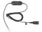 Cable para Auriculares Jabra GN1200, Conexión QD - RJ-10, 2m, Color Negro.