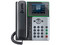 Teléfono IP Poly Edge E350, compatible con PoE.