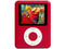 MP4 ARION Reproductor de MP3, Radio FM, Fotos, Videoclips y Grabador de Voz. 4GB, Color Rojo