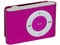 Reproductor de MP3 Arion tipo Clip de 1GB. Color Rosa