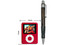 MP4 ARION Reproductor de MP3, Radio FM, Fotos, Videoclips y Grabador de Voz. 2GB, Color Rojo