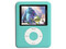MP4 AXTECH Reproductor de MP3, Radio FM, Fotos, Videoclips y Grabador de Voz. 2GB, Color Aqua