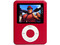 MP4 AXTECH Reproductor de MP3, Radio FM, Fotos, Videoclips y Grabador de Voz. 8GB, Color Rojo