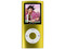 MP4 AXTECH Reproductor de MP3, Radio FM, Fotos, Videoclips y Grabador de Voz. 2GB, Color Amarilo