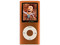 MP4 AXTECH Reproductor de MP3, Radio FM, Fotos, Videoclips y Grabador de Voz. 8GB, Color Naranja