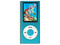 MP4 AXTECH Reproductor de MP3, Radio FM, Fotos, Videoclips y Grabador de Voz. 8GB, Color Azul