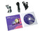 Reproductor BenQ de MP3, WMA y WAV Joybee 102R Púrpura de 256MB