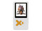 MP4Player Reproductor de MP3, Radio FM, Fotos, Videoclips y Grabador de Voz. 2GB. Color Blanco con Naranja