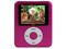 MP4 Reproductor de MP3, Radio FM, Fotos, Videoclips y Grabador de Voz. 1GB, Color Fucsia