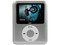 MP4 Reproductor de MP3, Radio FM, Fotos, Videoclips y Grabador de Voz. 4GB, Color Plata