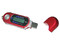 Reproductor de MP3 y Radio FM ShikaXmedia con 256MB, Interfase USB. Color Rojo