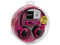 Kit de Reproductor Sony de MP3, Radio FM y Grabador de Voz de 2GB + Audifonos MDR-XB200. Color Rosa.