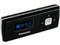 Transcend Reproductor de MP3, Radio FM y Grabador de Voz. 4GB. Color Negro