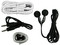 Transcend Reproductor de Video, MP3, Radio FM, Fotos y Grabador de Voz. 4GB (soporta microSDHC de hasta 16GB). Color Negro