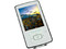 Transcend Reproductor de Video, MP3, Radio FM, Fotos y Grabador de Voz. 8GB (soporta microSDHC de hasta 16GB). Color Blanco 
