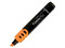 Marcador Azor Vision Plus Fluorescente, Punta Cincel. Color Naranja.
