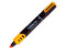Marcador Azor Vision Plus Fluorescente, Punta Cincel. Color Naranja.