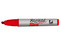 Marcador permanente AZOR Signal Xtra 40002, Punta Cincel, 12 pzas, Color Rojo.