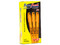 Resaltador BACOFLASH, Delgado, 10 pzas, Color Naranja.