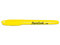 Marcador Fluorescente BACO MR110, Color amarillo, 10 Piezas.