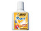 Corrector Líquido Bic, Bote de 20ml, Color Blanco.