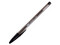 Bolígrafo Bic Cristal intenso de punta extra gruesa de 1.6mm, tinta de gel, Color Negro. Paquete con 12 piezas