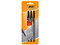 Bolígrafo BIC, Cristal, Ultrafino, Punta de 0.7mm, 3 pzas, Color Negro.