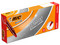 Bolígrafo Bic Cristal Precisión y Suavidad, Punta Ultra Fina de 0.7 mm, Color Rojo, Paquete Con 12 Piezas.