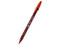 Bolígrafo Bic Cristal Precisión y Suavidad, Punta Ultra Fina de 0.7 mm, Color Rojo, Paquete Con 12 Piezas.