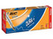 Bolígrafo Bic Cristal Dura+, Punta Media de 1.0 mm, Color Rojo, Paquete Con 12 Piezas.