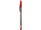 Bolígrafo BIC Cristal Intenso, Punto extra grueso de 1.6mm, 12 piezas, Color Rojo.