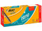 Bolígrafo BIC Cristal Intenso, Punto extra grueso de 1.6mm, 12 piezas, Color Rojo.