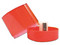 Sacapuntas Ovalado Celica CO-01226 RD, Depósito Traslúcido, Diseño Ergonómico, Color Rojo.