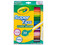 Plumones Crayola Supertips 588106M010, 20 Piezas, Colores Vivos, Punta Fina.