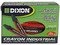 Crayón De Cera Industrial Dixon, Color Blanco, Caja Con 10 Piezas.