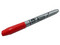 Marcador Permanente Nextep NE-071,  Punta Fina, 2 Cajas x 12 Piezas, Color Rojo.