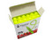 Paquete de Marcatextos Nextep NE-079A, 12 piezas, Color Amarillo Fluorescente.