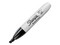 Marcador Permanente Sharpie Chisel. Color Negro. Caja con 12 Piezas