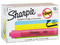 Resaltador Sharpie. Color Rosa C/12 Piezas
