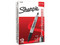 Marcador Sharpie Twin Tip Permanente Negro. Caja con 12 piezas, doble punta (fina y gruesa), tinta resistente al agua y a la decoloración, ideal para escribir en múltiples superficies.