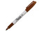 Paquete de Marcadores permanentes Sharpie M1922535, 12 piezas, Punto fino, Color Cafe.
