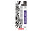 Repuesto de Tinta Zebra 0120 para Bolígrafo F-301, Color Negro, Contiene 2 Piezas.