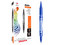 Marcador Permanente ZEBRA McKie, Doble Punta Fina/Extra Fina, Color Azul, Paquete con 6 Piezas.