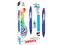 Bolígrafo ZEBRA Mini Z-Grip Retráctil, Punta Media 1.0mm, Color Azul, Paquete con 6 Piezas.