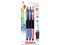 Bolígrafo Zebra DecoShine es retráctil con tinta gel de 0.5 mm, en colores surtidos pastel. Viene en una caja con 3 piezas, ideal para detalles y escritura suave.