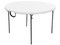 Mesa Plegable Redonda 121.9cm Lifetime 280064, Resistente al Clima, Color Blanca.