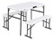 Mesa de Picnic 1.06m Lifetime con 2 Bancas, Resistente al Clima y UV, Color Gris.